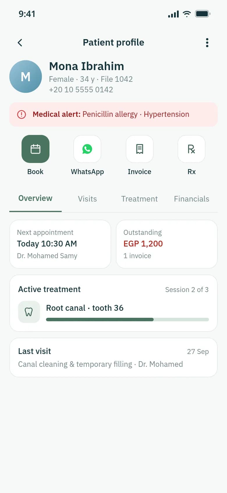 Patient file